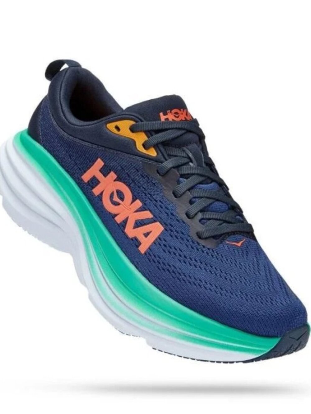HOKA Bondi 8 Women’s | Outer Space/Bellwether Blue | Size 8.5 | Cushioned